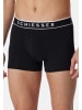 Schiesser Retro Short / Pant 95/5 Organic Cotton in Schwarz
