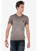 Cipo & Baxx V-Shirt CT647 in BROWN