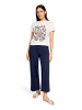BETTY & CO Culotte mit elastischem Bund in Dunkelblau