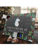 Mr. & Mrs. Panda Advents-Teekalender Einhorn Mann mit Spruch in Kreidetafel
