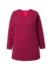 Ulla Popken Longshirt in rubinrot