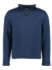 OS-Trachten Strickfleece-Pullover Wukom in marine