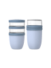 Mepal 2er Set Lunchpot-Set XL Ellipse 900 ml + 1050 ml in Nordic Blue