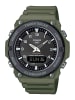 Casio Herren-Solaruhr AnaDigi Olivgrün/Schwarz
