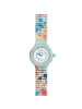 Hip Hop Analoguhr kids fun weiss