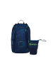Satch Schulrucksack-Set AIR "Blue Tech" 2-teilig in Blau