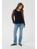 Cream Langarm-Bluse CRMira Regular fit in Pitch Black