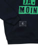 SCHIETWETTER Kinder Kapuzenpullover "Ja Moin" in navy-neongreen
