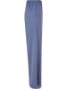 Urban Classics Urban Classics Damen Ladies Wide Leg Viscose Pants in vintageblue