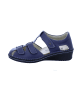Finn Comfort Sandale in blau