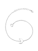 Glanzstücke München Armband Mond Sterling Silber in silber