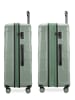 suitline Großer Reisekoffer erweiterbar XL Koffer 4 Rollen TSA 110 L in Mint