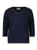 CARTOON Strickpullover mit V-Ausschnitt in Baritone Blue