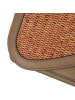 Bogner Schultertasche 'Bex Rafia Eartha in Portabella 18,50 x 13,50 x 10,00 cm'