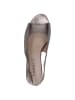 Caprice Sandalette in BROWN METALLIC