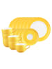 Seltmann Weiden 18-tlg. Kaffeeservice Liberty Pure Colors in Yellow Glow