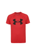 Under Armour T-Shirt Tech Big Logo in rot / schwarz