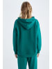 DeFacto Kapuzensweatshirt OVERSIZE FIT in Grün