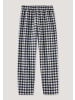 Hessnatur Hessnatur Flanell Hose aus Bio-Baumwolle mit TENCEL™ Lyocell in mitternachtsblau