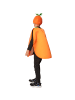 tectake Halloweenkürbis/Kürbisfigur, in schwarz/orange, Gr. 104 (3-4 Jahre)