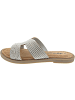 Tamaris Pantolette Silber