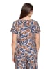 BETTY & CO Schlupfbluse kurzarm in Nature/Brown