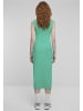 Urban Classics Urban Classics Damen Ladies Rib Top Dress in ferngreen
