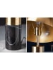 Licht-Erlebnisse Tischlampe Ø 35 x (H)52 cm in Schwarz Gold