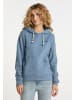 Schmuddelwedda Hoodie in Blau Melange