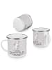 Mr. & Mrs. Panda Trinkbecher Super Ergotherapeutin mit Spruch in Grau Pastell