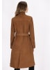 DreiMaster Women Coat in cognac
