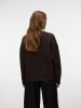 Vero Moda Alina LS Sweat Box JRS in Chocolate Torte