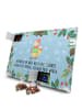 Mr. & Mrs. Panda Adventskalender Fuchs  Schlittschuhe mit Spruch in Eisblau