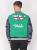 TOP GUN College Jacke TG23001 in grün
