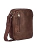 Camel Active TRACES Umhängetasche mit verstellbarem Schulterriemen in Braun