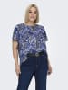 ONLY Carmakoma Bluse in Amparo Blue