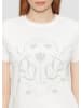 QS T-Shirt in 01D0_weiß