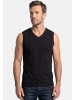 Ragman Unterhemd / Tanktop Basic in Schwarz