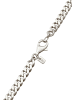 KUZZOI Halskette 925 Sterling Silber in Grau