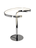 näve LED Tischleuchte "LOOP LINE" in chrome - (L)27 cm x (B)27 cm x (H)38 cm - EEK G
