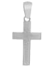Adeliás Unisex Anhänger – Kreuz Kreuzanhänger aus 925 Silber in silber