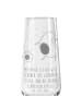 Mr. & Mrs. Panda Sektglas Avocado Tanzen mit Spruch in Transparent