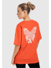 SMILODOX T-Shirt Oversized Payton in Koralle
