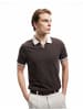 KOTON TSHIRT SS POLO in Braun