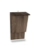 relaxdays 4 x Fledermauskasten in Braun - (B)22,5 x (H)34 x (T)12,5 cm