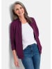 GOLDNER Jerseyjacke mit Ottomanstruktur in beere