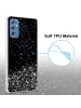 cadorabo Hülle für Samsung Galaxy M52 5G Glitter in Schwarz mit Glitter