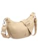 PRATTEN S036-G genarptes PU Umhängetasche Handtasche in dark beige