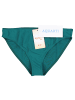 Aquarti Aquarti Damen Bikini Hose mit mittelhohem Bund in grün