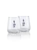 Turm Gin Glas mit Logo und Siegel - je 370 ml - 2er-Set